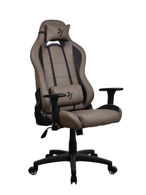 Arozzi | Materiał ramy: Metal; Podstawa kół: Nylon; Tapicerka: Miękki PU | Arozzi | Fotel Gamingowy | Torretta SoftPU | Brązowy Arozzi | Materiał ramy: Metal; Podstawa kół: Nylon; Tapicerka: Miękki PU | Arozzi | Fotel Gamingowy | Torretta SoftPU | Brązowy