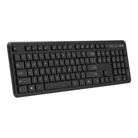 Asus CW100 | Keyboard and Mouse Set | Wireless | US | Black Asus CW100 | Keyboard and Mouse Set | Wireless | US | Black