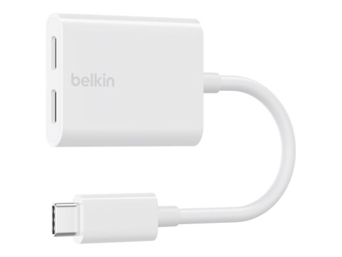 Belkin | Żeński | 24-pinowy USB-C | Męski | Biały | 24-pinowy USB-C | 14 m Belkin | Żeński | 24-pinowy USB-C | Męski | Biały | 24-pinowy USB-C | 14 m