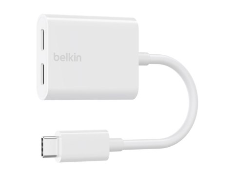 Belkin | Żeński | 24-pinowy USB-C | Męski | Biały | 24-pinowy USB-C | 14 m Belkin | Żeński | 24-pinowy USB-C | Męski | Biały | 24-pinowy USB-C | 14 m