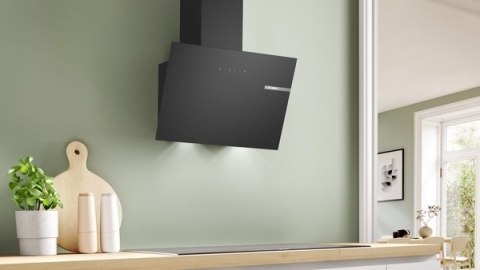 Bosch | Okap | DWK65DK60 | Montaż na ścianie | Klasa energooszczędności A | Szerokość 59 cm | 430 m³/h | Sterowanie elektroniczn Bosch | Okap | DWK65DK60 | Montaż na ścianie | Klasa energooszczędności A | Szerokość 59 cm | 430 m³/h | Sterowanie elektroniczn