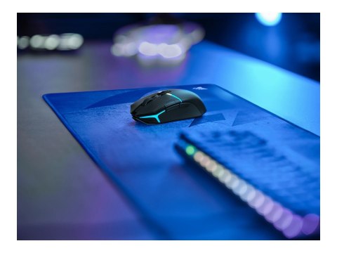 Corsair | Mysz dla graczy | NIGHTSABRE RGB | Bezprzewodowa | Bluetooth, 2,4 GHz | Czarna Corsair | Mysz dla graczy | NIGHTSABRE RGB | Bezprzewodowa | Bluetooth, 2,4 GHz | Czarna