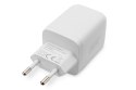 Digitus | 24 pin USB-C | Biały | 65 Wata