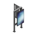 EDBAK | Inne | POK101 | 55 " | Maksymalna waga (udźwig) 80 kg | Czarny
