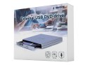 Gembird | DVD-USB-02 | Zewnętrzny napęd | Nagrywarka DVD±RW (±R DL) / DVD-RAM | USB 2.0