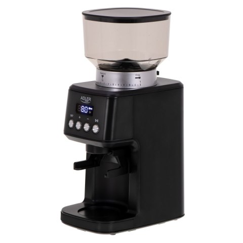 Adler Burr Coffee Grinder | AD 4300 | 180 W | Coffee beans capacity 300 g | Black Adler Burr Coffee Grinder | AD 4300 | 180 W | Coffee beans capacity 300 g | Black