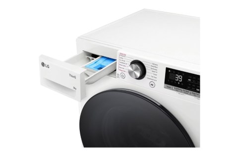 LG | F2WR709S2W | Pralka 9 kg 1200 obr/min 47.5 cm | Klasa energetyczna A-10% | Przednie ładowanie | Funkcja pary | Bezpośredni LG | F2WR709S2W | Pralka 9 kg 1200 obr/min 47.5 cm | Klasa energetyczna A-10% | Przednie ładowanie | Funkcja pary | Bezpośredni