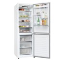 Lodówka Candy | CNCQ2T618EW | Klasa efektywności energetycznej E | Wolnostojąca | Kombi | Wysokość 185 cm | System No Frost | Po