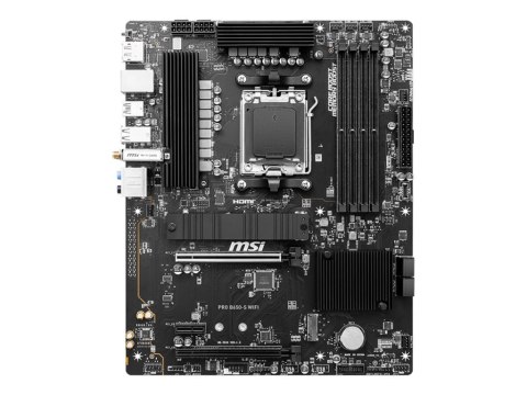 MSI | PRO B650-S WIFI | Processor family AMD | Processor socket AM5 | DDR5 | Supported hard disk drive interfaces SATA, M.2 | Nu MSI | PRO B650-S WIFI | Processor family AMD | Processor socket AM5 | DDR5 | Supported hard disk drive interfaces SATA, M.2 | Nu
