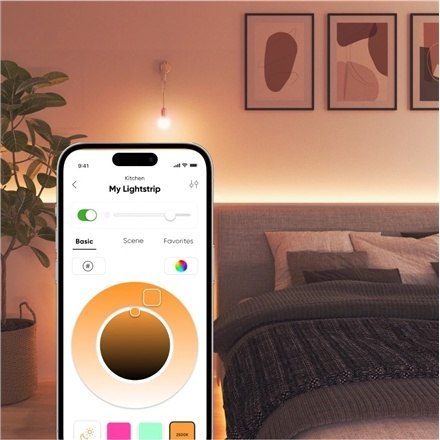 Nanoleaf Essentials Light Strips Expansion 2 Metry Nanoleaf | Pasujące do Nanoleaf Essentials Light Strips | 23 W | RGBCW | Blue Nanoleaf Essentials Light Strips Expansion 2 Metry Nanoleaf | Pasujące do Nanoleaf Essentials Light Strips | 23 W | RGBCW | Blue