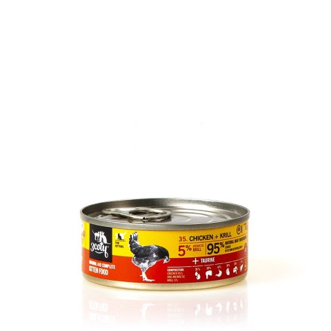 3Coty CHICKEN + KRILL for Kittens 80g 3Coty CHICKEN + KRILL for Kittens 80g