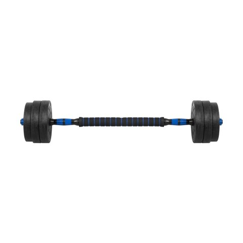 Hantle bitumiczne regulowane z łącznikiem 2x10kg REBEL ACTIVE Hantle bitumiczne regulowane z łącznikiem 2x10kg REBEL ACTIVE