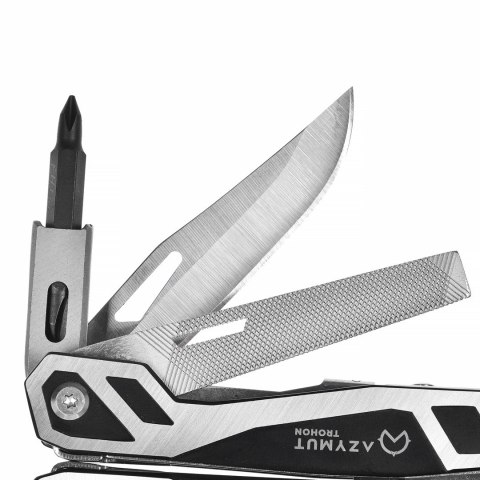 Multitool AZYMUT Trohon - 12 narzędzi +8 bitów +kabura (H-P2010121) Multitool AZYMUT Trohon - 12 narzędzi +8 bitów +kabura (H-P2010121)
