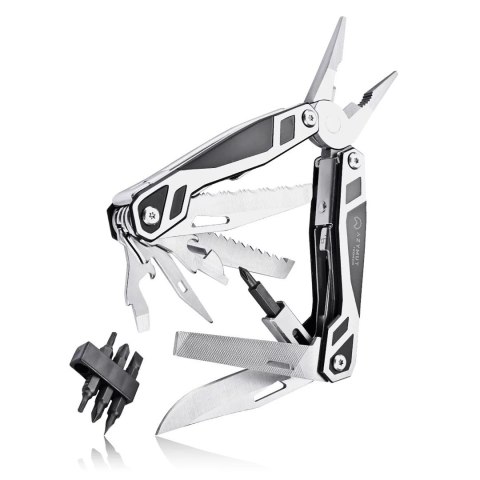Multitool AZYMUT Trohon - 12 narzędzi +8 bitów +kabura (H-P2010121) Multitool AZYMUT Trohon - 12 narzędzi +8 bitów +kabura (H-P2010121)