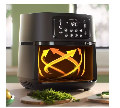Philips XXL Airfryer | HD9285/90 | Moc 2000 W | Pojemność 7,2 L | Czarny/Ciemnosrebrny Philips XXL Airfryer | HD9285/90 | Moc 2000 W | Pojemność 7,2 L | Czarny/Ciemnosrebrny