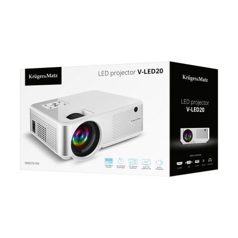 Projektor LED Kruger&Matz V-LED20 Projektor LED Kruger&Matz V-LED20