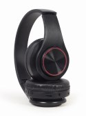 Słuchawki stereo Gembird BHP-LED-01 z efektami świetlnymi LED | Bluetooth | Nauszne | Bezprzewodowe | Czarne