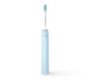 Szczoteczka elektryczna Philips Sonicare HX3651/12 w kolorze jasnoniebieskim - Ładowana, przeznaczona dla dorosłych. W zestawie