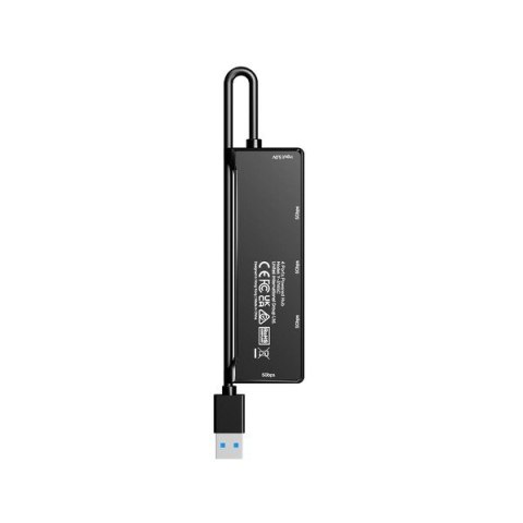 UNITEK HUB USB-A 4X USB-A 5 GBPS, CZARNY UNITEK HUB USB-A 4X USB-A 5 GBPS, CZARNY
