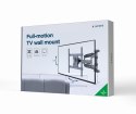 Uchwyt na telewizor Gembird | Do montażu na ścianie | WM-75ST-01 | Regulacja kąta, obrót, nachylenie | 32-75 cali | Maksymalna w