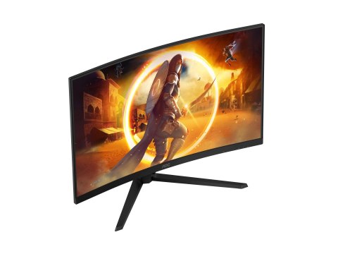 AOC CQ32G4VE | 31.5 " | VA | QHD | 16:9 | 180 Hz | 1 ms | 2560 x 1440 pixels | 300 cd/m² | HDMI ports quantity 2 AOC CQ32G4VE | 31.5 " | VA | QHD | 16:9 | 180 Hz | 1 ms | 2560 x 1440 pixels | 300 cd/m² | HDMI ports quantity 2