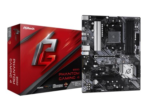 ASRock | B550 PHANTOM GAMING 4 | Rodzina procesorów AMD | Gniazdo procesora AM4 | DDR4 DIMM | Obsługiwane interfejsy dysków twar ASRock | B550 PHANTOM GAMING 4 | Rodzina procesorów AMD | Gniazdo procesora AM4 | DDR4 DIMM | Obsługiwane interfejsy dysków twar