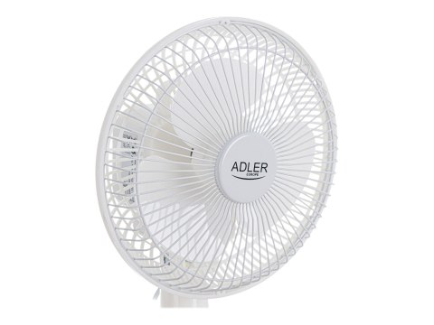 Adler | AD 7301 | Table Fan | White | Diameter 15 cm | Number of speeds 2 | 30 W | No Adler | AD 7301 | Table Fan | White | Diameter 15 cm | Number of speeds 2 | 30 W | No