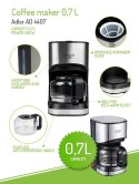 Adler | Ekspres do kawy | AD 4407 | Drip | 550 W | Czarny