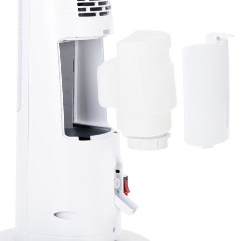 Adler | Tower Fan Heater with Humidifier | AD 7730 | Ceramic | 2200 W | Number of power levels 2 | Suitable for rooms up to 25 m Adler | Tower Fan Heater with Humidifier | AD 7730 | Ceramic | 2200 W | Number of power levels 2 | Suitable for rooms up to 25 m