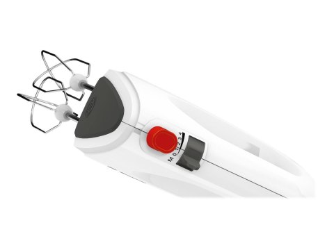 Bosch | Hand Mixer | MFQ22100 CleverMixx | Hand Mixer | 375 W | Number of speeds 4 | Turbo mode | White/Dark Grey Bosch | Hand Mixer | MFQ22100 CleverMixx | Hand Mixer | 375 W | Number of speeds 4 | Turbo mode | White/Dark Grey
