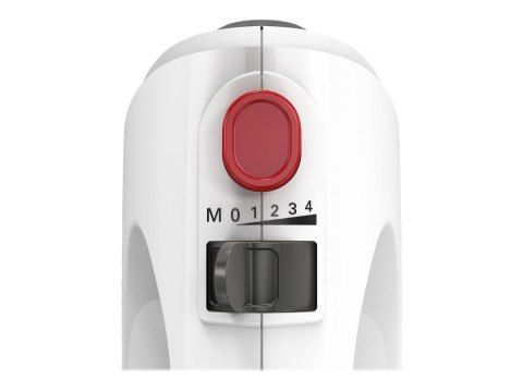 Bosch | Hand Mixer | MFQ22100 CleverMixx | Hand Mixer | 375 W | Number of speeds 4 | Turbo mode | White/Dark Grey Bosch | Hand Mixer | MFQ22100 CleverMixx | Hand Mixer | 375 W | Number of speeds 4 | Turbo mode | White/Dark Grey