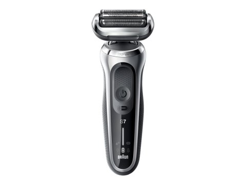 Braun | Golarka | 71-S7200cc | Czas pracy (maks.) 50 min | Na mokro i sucho | Srebrny/czarny Braun | Golarka | 71-S7200cc | Czas pracy (maks.) 50 min | Na mokro i sucho | Srebrny/czarny