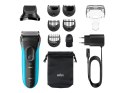 Braun | Golarka z trymerem | Series 3 Shave&Style 3010BT | Czas pracy (maks.) 45 min | Na mokro i sucho | NiMH | Czarny/Niebiesk