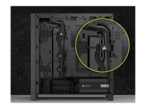 Corsair | Obudowa PC ze szkła hartowanego | iCUE 4000D RGB AIRFLOW | Okno boczne | Czarny | Mid-Tower | Zasilacz w zestawie Nie Corsair | Obudowa PC ze szkła hartowanego | iCUE 4000D RGB AIRFLOW | Okno boczne | Czarny | Mid-Tower | Zasilacz w zestawie Nie