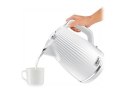 Czajnik elektryczny TEFAL KO250130 o mocy 2400 W i pojemności 1.7 L - plastikowy, biały kociołek z obrotową podstawą 360°.
