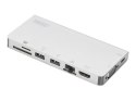 Digitus | USB-C Multiport Travel Dock | DA-70866 | Stacja dokująca | Porty Ethernet LAN (RJ-45) 1 | Porty VGA (D-Sub) 1 | Porty