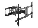 Gembird | Uchwyt ścienny | Stały | 37-80 " | Maksymalna waga (udźwig) 60 kg | Czarny