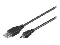 Goobay 50767 Kabel USB 2.0 Hi-Speed, czarny, 1,8 m | Goobay | USB-A do mini-USB Goobay 50767 Kabel USB 2.0 Hi-Speed, czarny, 1,8 m | Goobay | USB-A do mini-USB