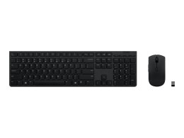 Lenovo | Profesjonalna bezprzewodowa ładowalna klawiatura i mysz | Zestaw klawiatura i mysz | Bezprzewodowy | Mysz w zestawie |