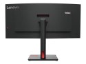 Lenovo | ThinkVision | T34w-30 | 34 " | VA | 21:9 | 60 Hz | 4 ms | Nie | 3440 x 1440 | 350 cd/m² | Porty HDMI w ilości 1 | Czarn