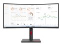 Lenovo | ThinkVision | T34w-30 | 34 " | VA | 21:9 | 60 Hz | 4 ms | Nie | 3440 x 1440 | 350 cd/m² | Porty HDMI w ilości 1 | Czarn