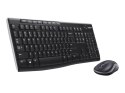 Logitech MK270 | Keyboard and Mouse Set | Wireless | US | Black