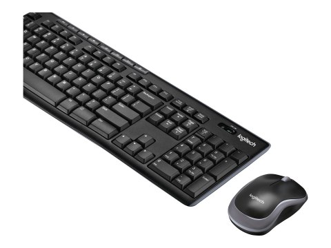 Logitech MK270 | Keyboard and Mouse Set | Wireless | US | Black Logitech MK270 | Keyboard and Mouse Set | Wireless | US | Black