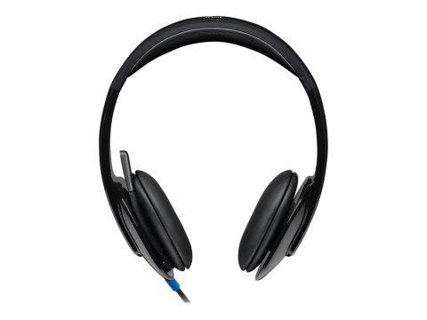Logitech | Zestaw słuchawkowy | H540 | Nauszny USB Typ-A | Czarny Logitech | Zestaw słuchawkowy | H540 | Nauszny USB Typ-A | Czarny