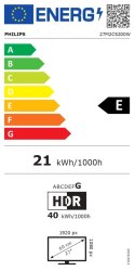 Philips 27M2C5200W/00 | 27 " | VA | 16:9 | 180 Hz | 1 ms | 1920 x 1080 pixels | 300 cd/m² | HDMI ports quantity 2 | Warranty 24