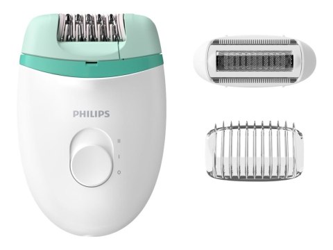 Philips | Epilator | Satinelle Essential BRE245/00 | White/Green Philips | Epilator | Satinelle Essential BRE245/00 | White/Green