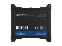 Przemysłowy router komórkowy | RUT951 | 802.11n | 10/100 Mbit/s | Porty Ethernet LAN (RJ-45) 4 | Obsługa sieci mesh Nie | MU-MiM Przemysłowy router komórkowy | RUT951 | 802.11n | 10/100 Mbit/s | Porty Ethernet LAN (RJ-45) 4 | Obsługa sieci mesh Nie | MU-MiM