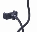 Światło pierścienia do selfie Gembird z uchwytem na telefon | Gembird LED-RING4-PH-01 | Regulacja jasności | Metal + ABS | Czarn