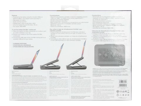 Targus Lap Chill Mat z regulowaną podstawką - dla laptopów do 18 cali | Targus Targus Lap Chill Mat z regulowaną podstawką - dla laptopów do 18 cali | Targus