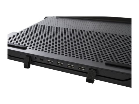 Targus Stand | Chill Mat with 4 USB-A Port Hub - for up to 16-inch Laptops | Black/Grey Targus Stand | Chill Mat with 4 USB-A Port Hub - for up to 16-inch Laptops | Black/Grey